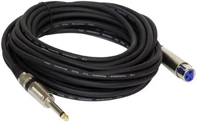 Main image of Pyle Model PPMJL30 30 ft. Professional Microphone Cable 1/4" Male to XLR Female Male to Female
