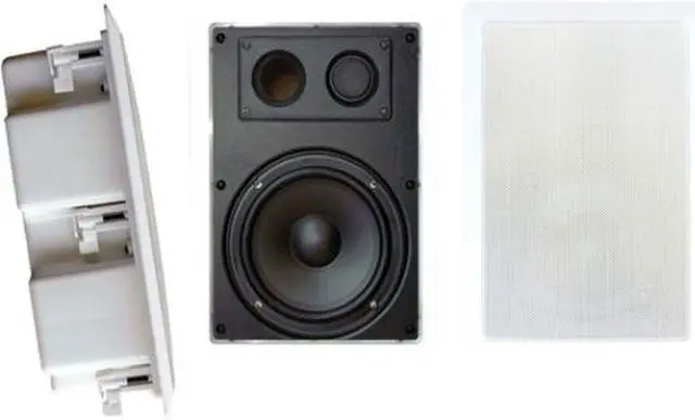 Main image of 8'' Two Way In Wall Enclosed Speaker System w/ Directional Tweeter
