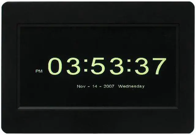 Alt view image 7 of 20 - axion AXN-9905 9" 640 x 220 TRUE DIGITAL Digital Frame w/ Clock, Calendar and MP3 Playback