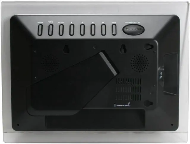 Alt view image 4 of 20 - axion AXN-9905 9" 640 x 220 TRUE DIGITAL Digital Frame w/ Clock, Calendar and MP3 Playback