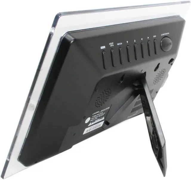 Alt view image 9 of 20 - axion AXN-9905 9" 640 x 220 TRUE DIGITAL Digital Frame w/ Clock, Calendar and MP3 Playback