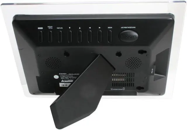 Alt view image 10 of 20 - axion AXN-9905 9" 640 x 220 TRUE DIGITAL Digital Frame w/ Clock, Calendar and MP3 Playback