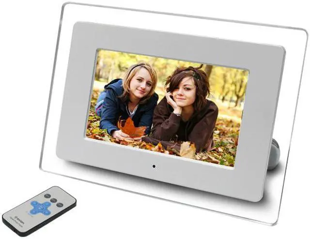 Main image of axion AXN-9702 7" Digital Frame w/ Clock,Calendar and MP3 Playback