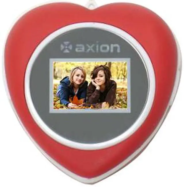 Alt view image 2 of 7 - axion AXN-9100R 1.1" 1.1" Mini Keychain Style Digital Frame