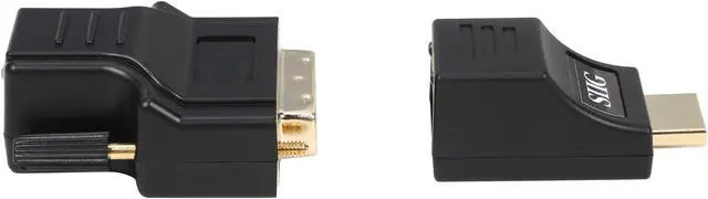 Alt view image 3 of 5 - SIIG CE-D20012-S1 DVI to HDMI over CAT5e Mini-Extender