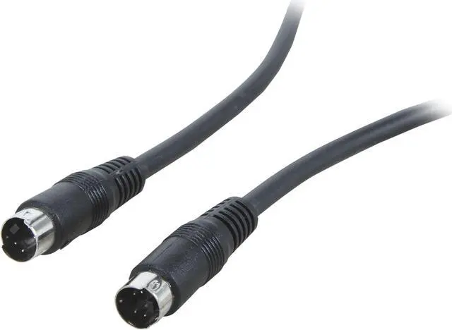 Main image of C2G 40917 Value Series S-Video Cable, Black (25 Feet, 7.62 Meters)