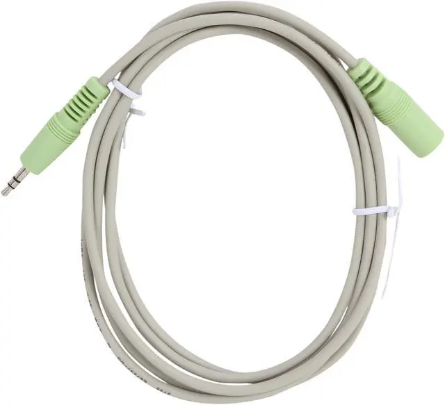 Alt view image 2 of 3 - C2G 27408 3.5mm M/F Stereo Audio Extension Cable (PC-99 Color-Coded) (6 Feet, 1.82 Meters)