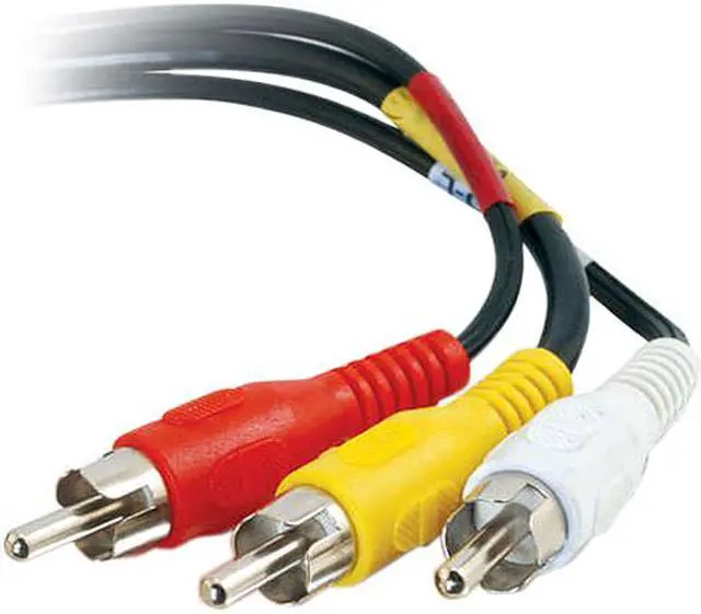 Main image of C2G Model 40451 50 ft. Value Series Composite Video + Stereo Audio Cable Male to Male