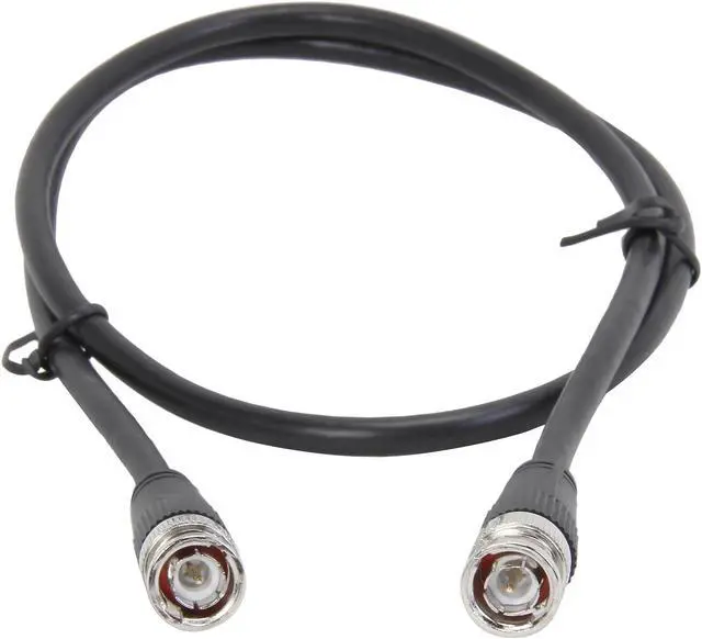 Alt view image 2 of 3 - C2G 40025 75 OHM BNC Cable, Black (3 Feet, 0.91 Meters)