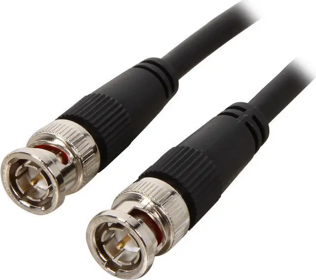 Main image of C2G 40026 75 OHM BNC Cable, Black (6 Feet, 1.82 Meters)