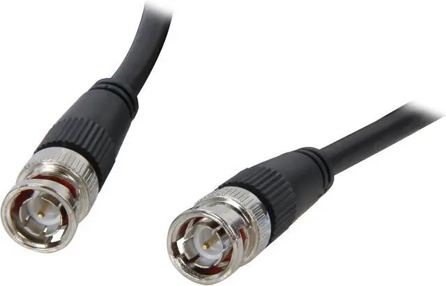 Main image of C2G 40029 75 OHM BNC Cable, Black (25 Feet, 7.62 Meters)