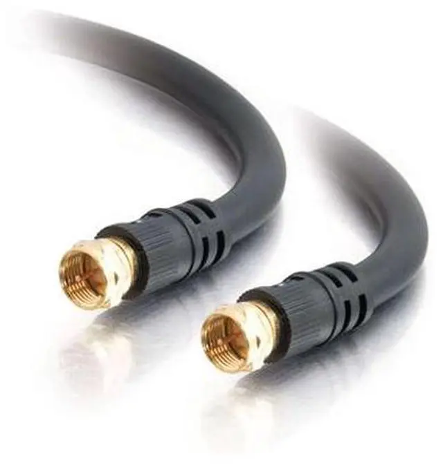 Main image of C2G 29133 12 ft. Value Series F-Type RG6 Coaxial Video Cable Male to Male