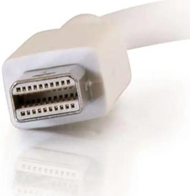 Alt view image 2 of 3 - C2G 54162 8.5in Mac-Compatible Mini DisplayPort 1.1 Male to DVI-D Female Adapter Cable