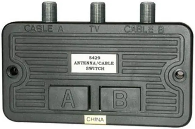 Alt view image 3 of 3 - C2G 41015 High Isolation AB Switch, Black