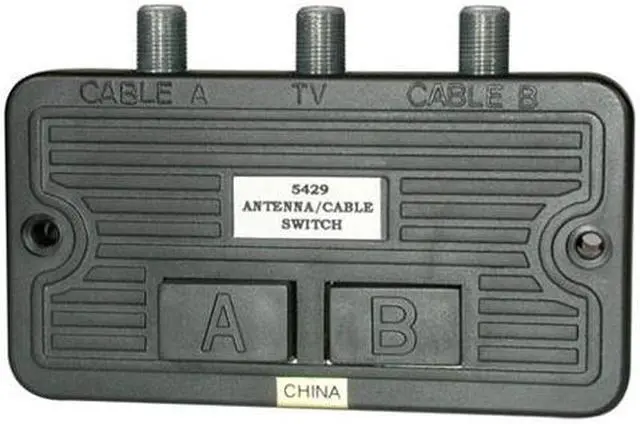 Main image of C2G 41015 High Isolation AB Switch, Black