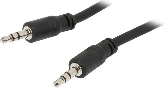 Main image of C2G 40106 3.5mm Stereo Audio Cable with Low Profile Connectors M/M, In-Wall CMG-Rated (15 Feet, 4.57 Meters)