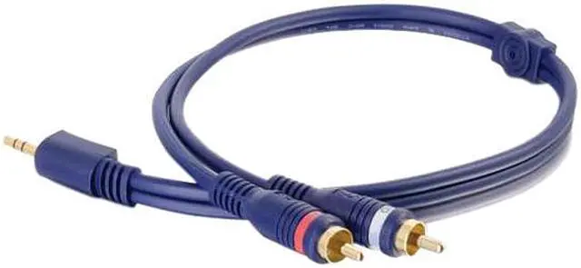 Alt view image 3 of 3 - C2G 40616 25ft Velocity One 3.5mm Stereo Male to Two RCA Stereo Male Y-Cable