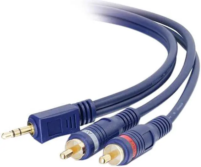 Main image of C2G 40616 25ft Velocity One 3.5mm Stereo Male to Two RCA Stereo Male Y-Cable