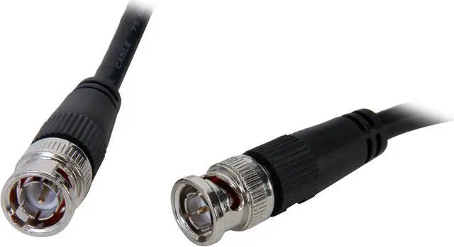 Main image of C2G 40032 75 Ohm BNC Cable, Black (100 Feet, 30.48 Meters)