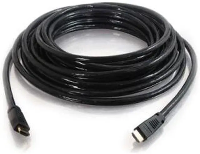 Main image of C2G 41193 Pro Series HDMI Cable, Plenum CMP-Rated, Black (50 Feet, 15.24 Meters)