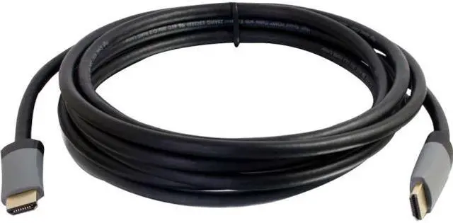 Main image of C2G 42520 Select 4K UHD High Speed HDMI Cable (60Hz) with Ethernet M/M, In-Wall CL2-Rated, Black (3.3 Feet, 1 Meter)