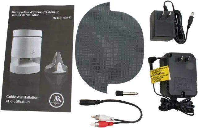 Alt view image 8 of 9 - Acoustic Research AW811 Indoor/Outdoor Wireless Speaker Single