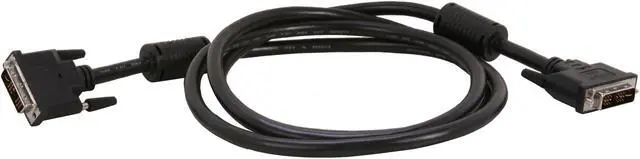 Alt view image 2 of 3 - StarTech.com DVIISMM6 Black Male to Male DVI-I Single Link Digital Analog Monitor Cable