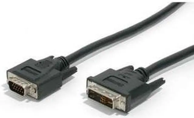 Main image of StarTech.com DVIVGAMM6 Black Male to Male DVI To VGA Analog Flat Panel Display Cable