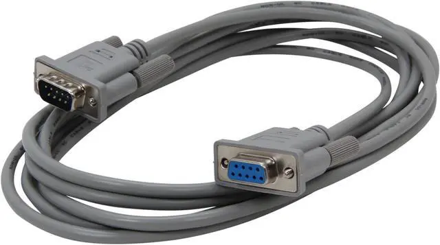 Alt view image 2 of 3 - StarTech.com Model MXT10010 10 ft. Straight Through Serial Cable - M/F Male to Female
