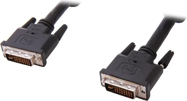 Main image of StarTech.com DVIIDMM10 Black Male to Male DVI-I Dual Link Digital Analog Monitor Cable