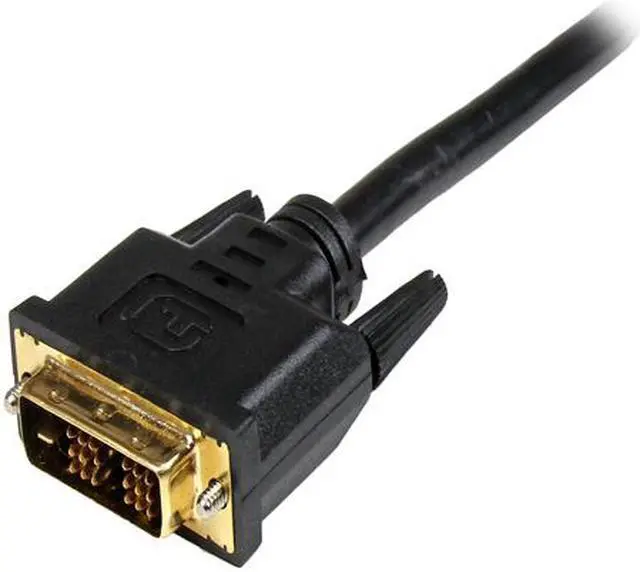 Alt view image 2 of 6 - StarTech.com HDMIDVIMM10 10 ft HDMI to DVI-D Cable - M/M - 3m HDMI to DVI Adapter Converter