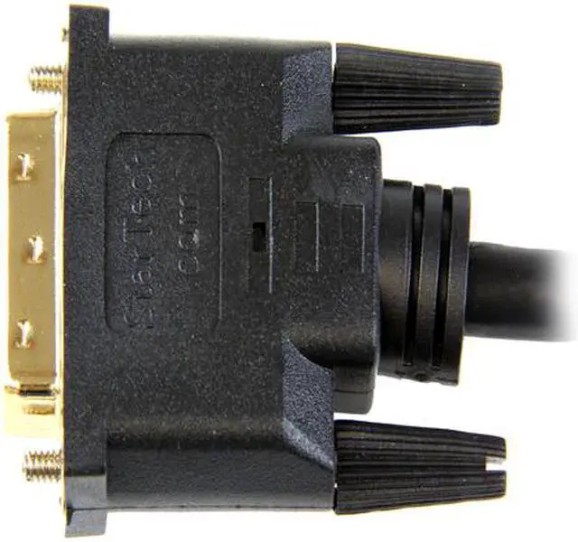 Alt view image 6 of 6 - StarTech.com HDMIDVIMM10 10 ft HDMI to DVI-D Cable - M/M - 3m HDMI to DVI Adapter Converter