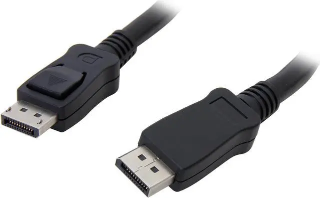Main image of StarTech.com DISPLPORT20L 20 ft Black DisplayPort Cable with Latches - M/M Male to Male