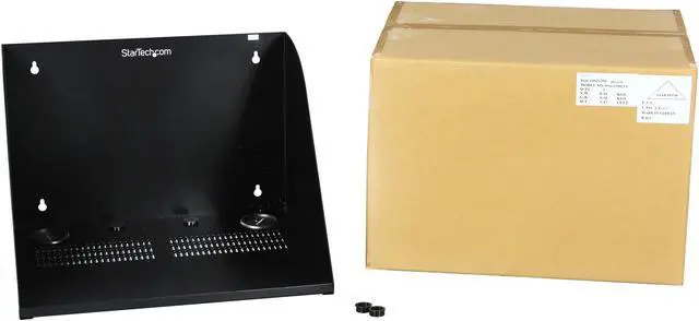 Alt view image 6 of 6 - StarTech.com WALLSHELF 17" Deep Vented Server Room Equipment Wall Mount Shelf