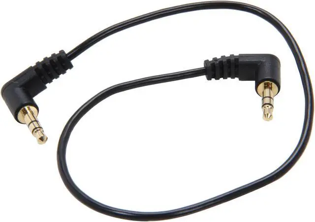 Alt view image 2 of 3 - StarTech.com MU1MMS2RA Slim 3.5mm Right Angle Stereo Audio Cable - M/M Male to Male