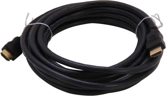 Alt view image 2 of 3 - StarTech.com HDMIMM15HS 15 ft. Black Connector A: 1 x HDMI, Male
Connector B: 1 x HDMI, Male High Speed HDMI Cable with Ethernet Male to Male