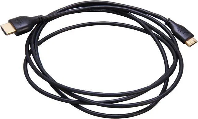 Alt view image 2 of 3 - StarTech.com HDMIACMM6S 6 ft. Slim High Speed HDMI to Mini HDMI Cable with Ethernet