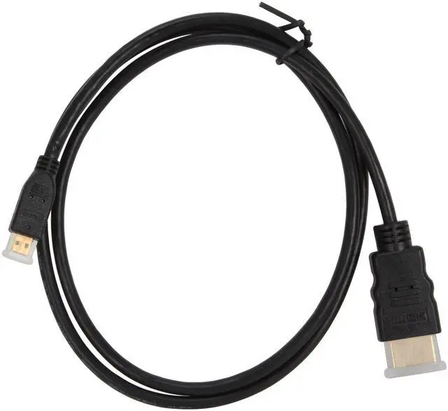 Alt view image 2 of 3 - StarTech.com HDMIADMM3 3 ft. Black High Speed HDMI® Cable with Ethernet Male to Male