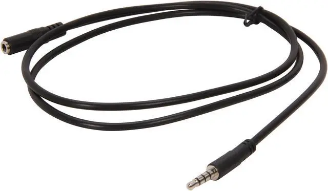 Alt view image 2 of 3 - StarTech.com MUHSMF1M 3.5mm 4 Position TRRS Headset Extension Cable