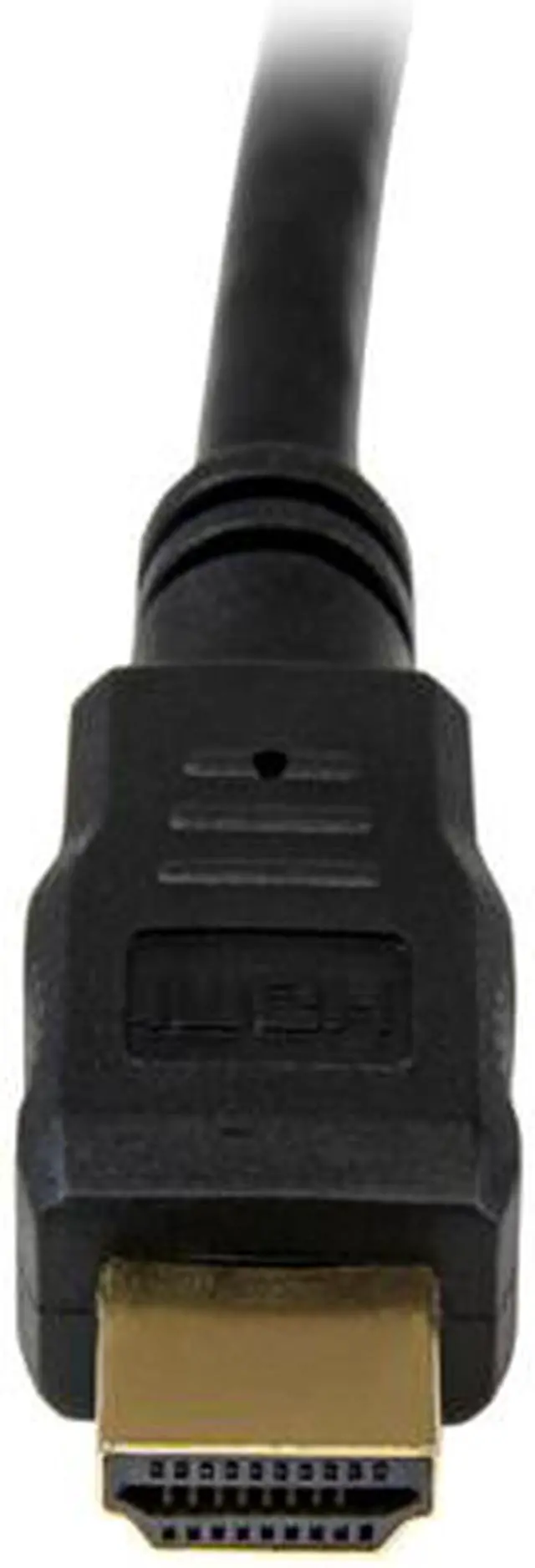 Alt view image 3 of 5 - StarTech.com HDMM1M 1m High Speed HDMI Cable – Ultra HD 4k x 2k HDMI Cable – HDMI to HDMI M/M - 1 meter HDMI 1.4 Cable - Audio/Video Gold-Plated