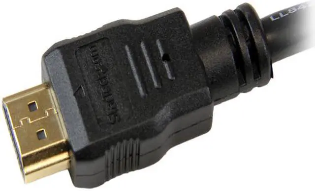 Alt view image 4 of 5 - StarTech.com HDMM10 10 ft High Speed HDMI Cable – Ultra HD 4k x 2k HDMI Cable – HDMI to HDMI M/M - 10ft HDMI 1.4 Cable - Audio/Video Gold-Plated
