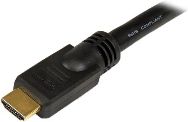 Alt view image 2 of 4 - StarTech.com HDMM40 40 ft High Speed HDMI Cable M/M - 4K @ 30Hz - No Signal Booster Required - HDMI to HDMI - Audio/Video - Gold-Plated