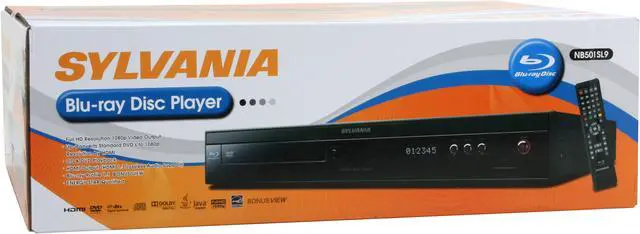 Alt view image 16 of 16 - Sylvania Blu-ray Player NB-501SL9