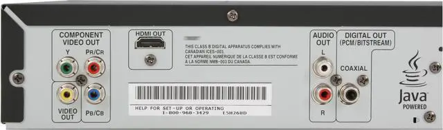 Alt view image 8 of 16 - Sylvania Blu-ray Player NB-501SL9