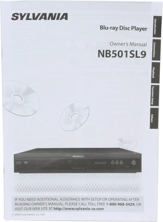 Alt view image 15 of 16 - Sylvania Blu-ray Player NB-501SL9