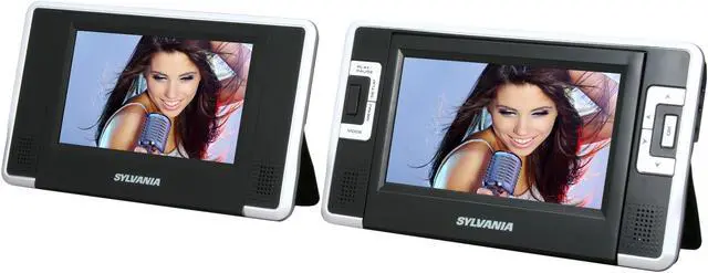 Main image of Sylvania SDVD8730 7" Dual-Screen Portable DVD Player