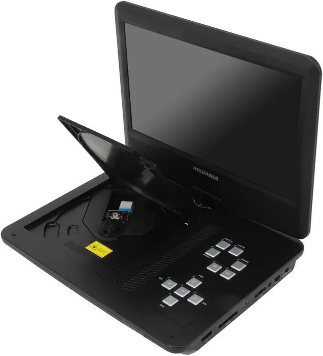 Alt view image 4 of 6 - Sylvania SDVD1048 Portable DVD Player