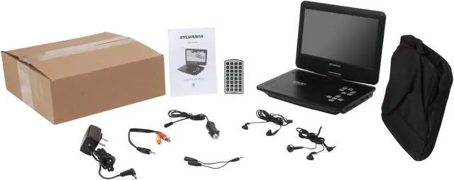 Alt view image 6 of 6 - Sylvania SDVD1048 Portable DVD Player