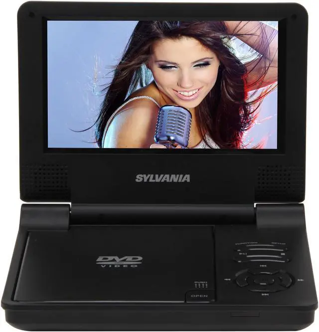 Alt view image 2 of 5 - Sylvania SDVD7002 7" Portable DVD Player