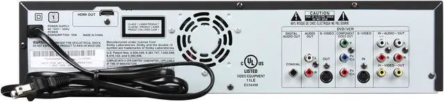 Alt view image 4 of 5 - Magnavox DVD Recorder & VCR Combo ZV427MG9